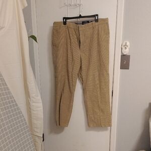 Lands' End Men's Corduroy Pants in Light Brown